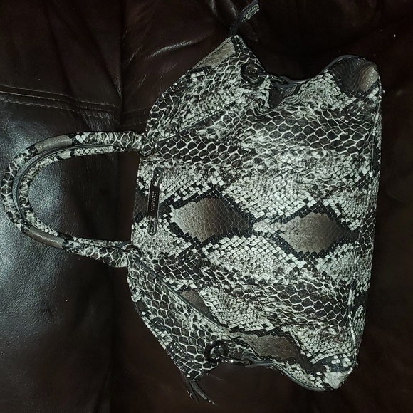 Brown, white, Nine West, bag - Picture 2 of 7